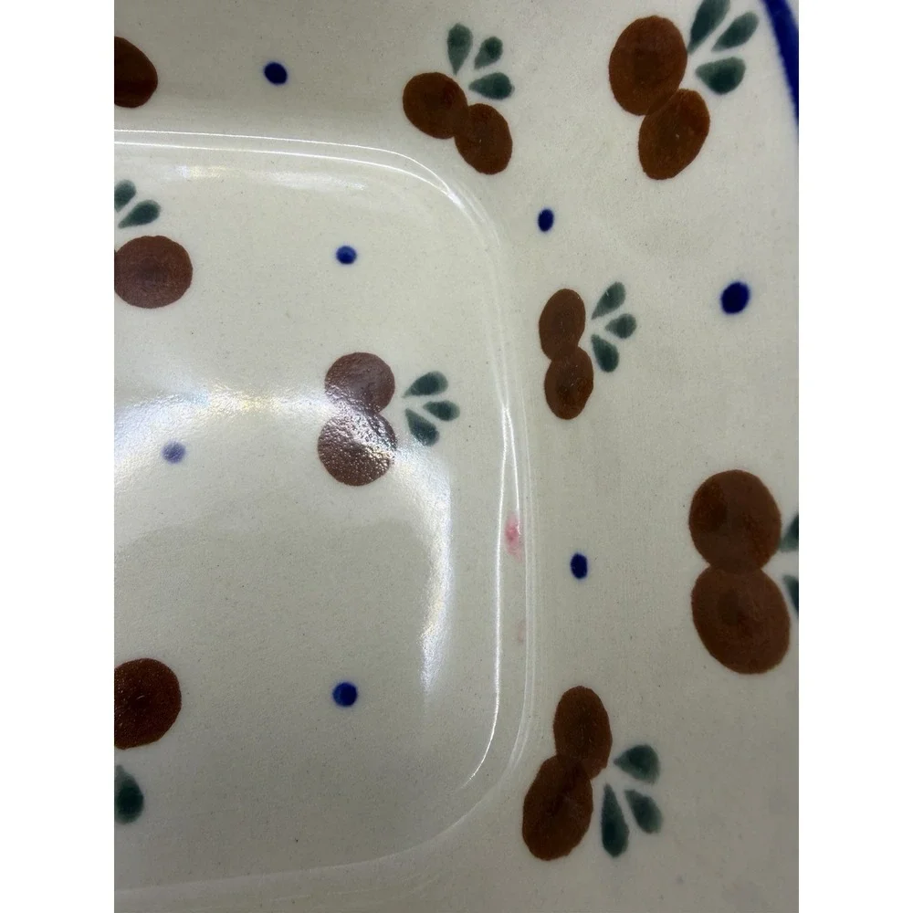 Boleslawiec Polish Pottery Baking Dish 9 7/8